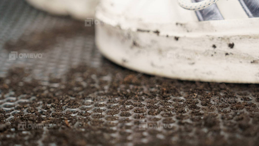 Struktura komórek zatrzymuje zabrudzenia w dywanikach omevo eva