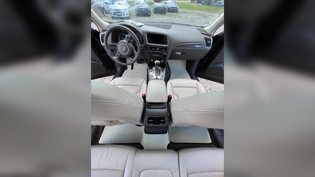Omevo EVA Dywaniki Audi Q5 8R  - Pełny Komplet Dywaników Przód + Tył + Tunel  