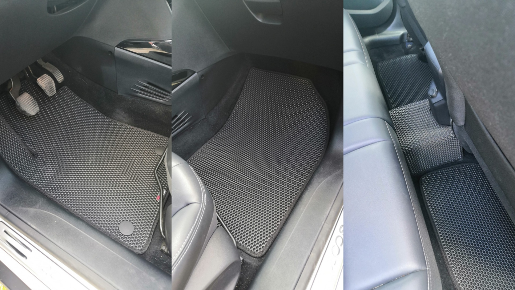 Omevo EVA Dywaniki Peugeot 2008 A94  - Dywanik Kierowcy/Pasażera oraz Dywaniki Tylnego Rzędu