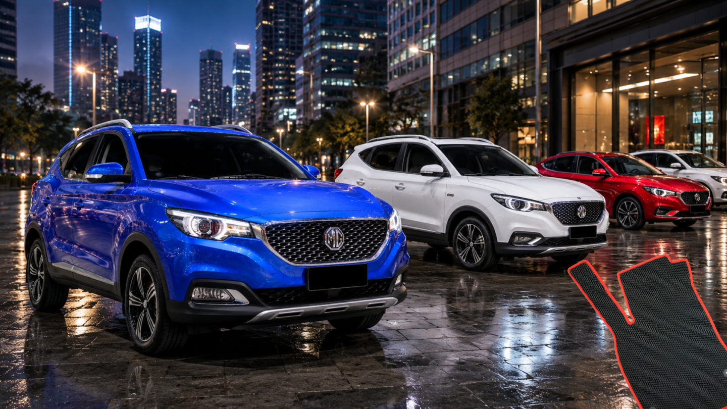 Dywaniki do MG ZS — EVA, welurowe czy gumowe?