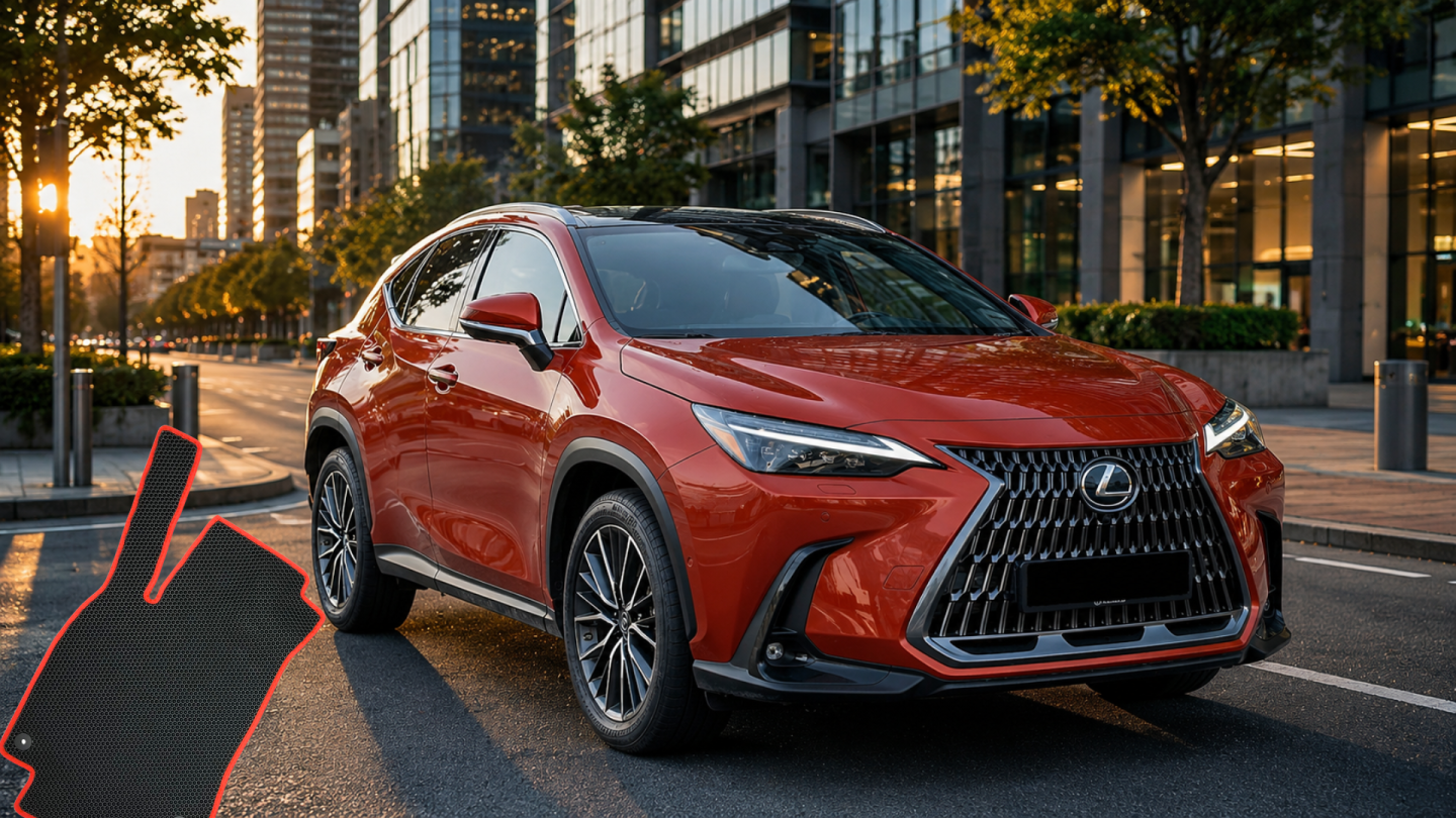 Dywaniki do Lexus NX 2 gen - EVA, guma czy welur?