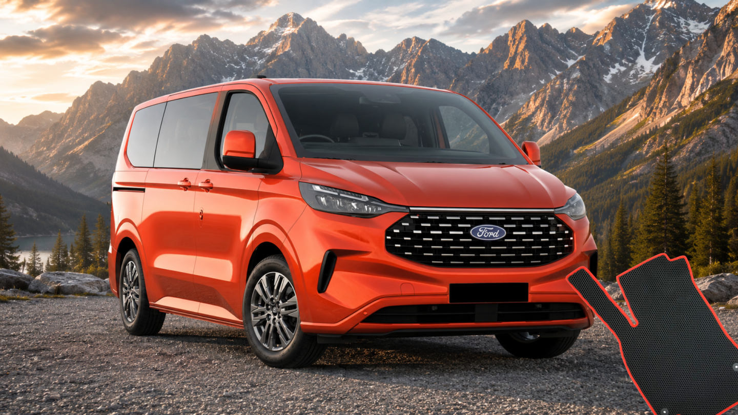 Dywaniki do Ford Transit Custom 2 gen — EVA, guma czy welur?