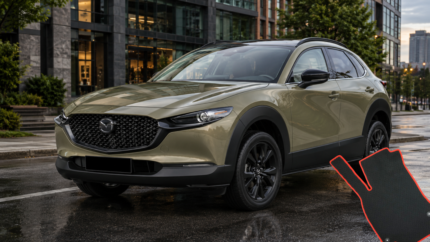 Dywaniki do Mazdy CX-30 — EVA, guma czy welur?