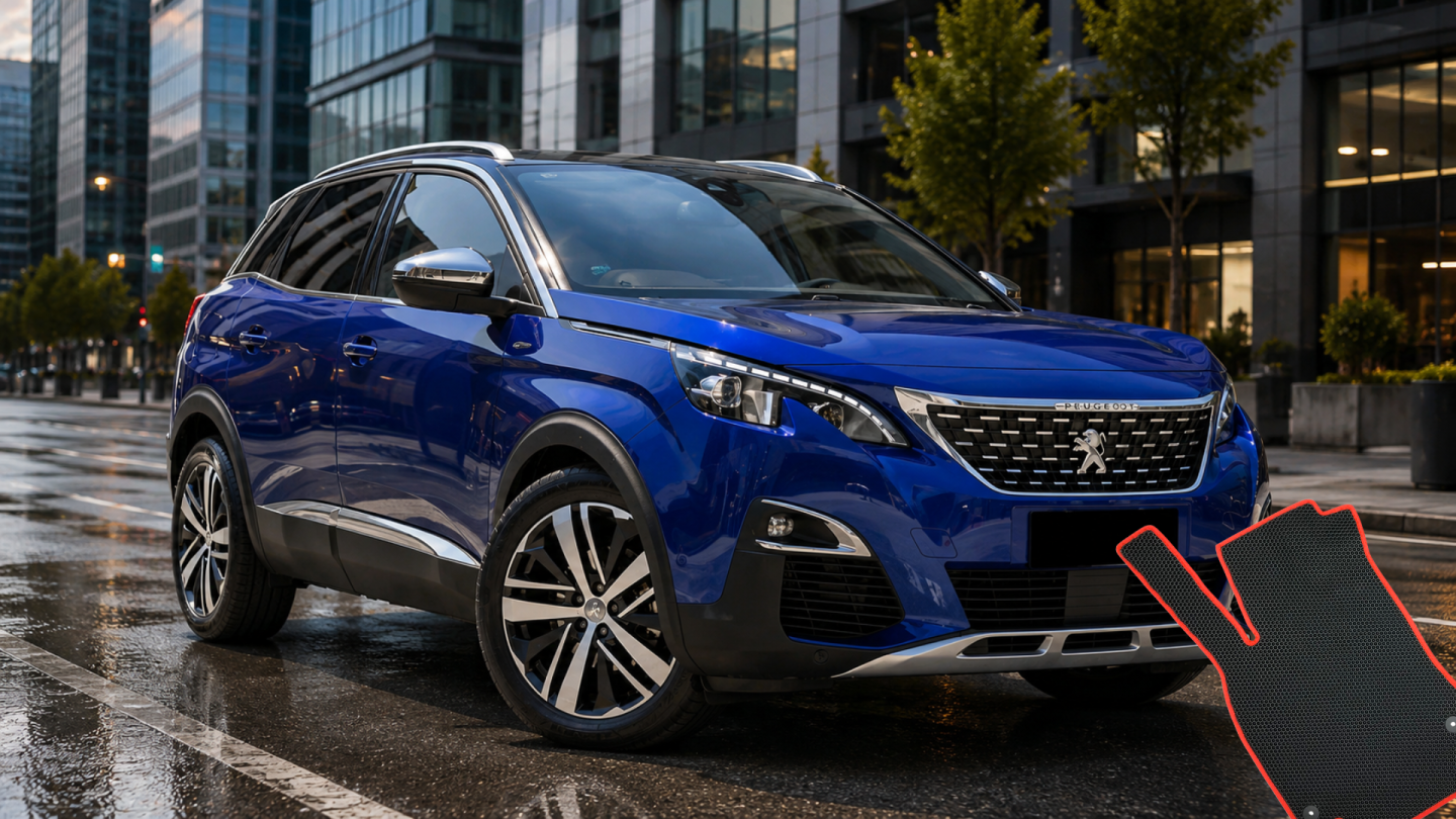 Dywaniki do Peugeot 3008 P84 — EVA, guma czy welur?