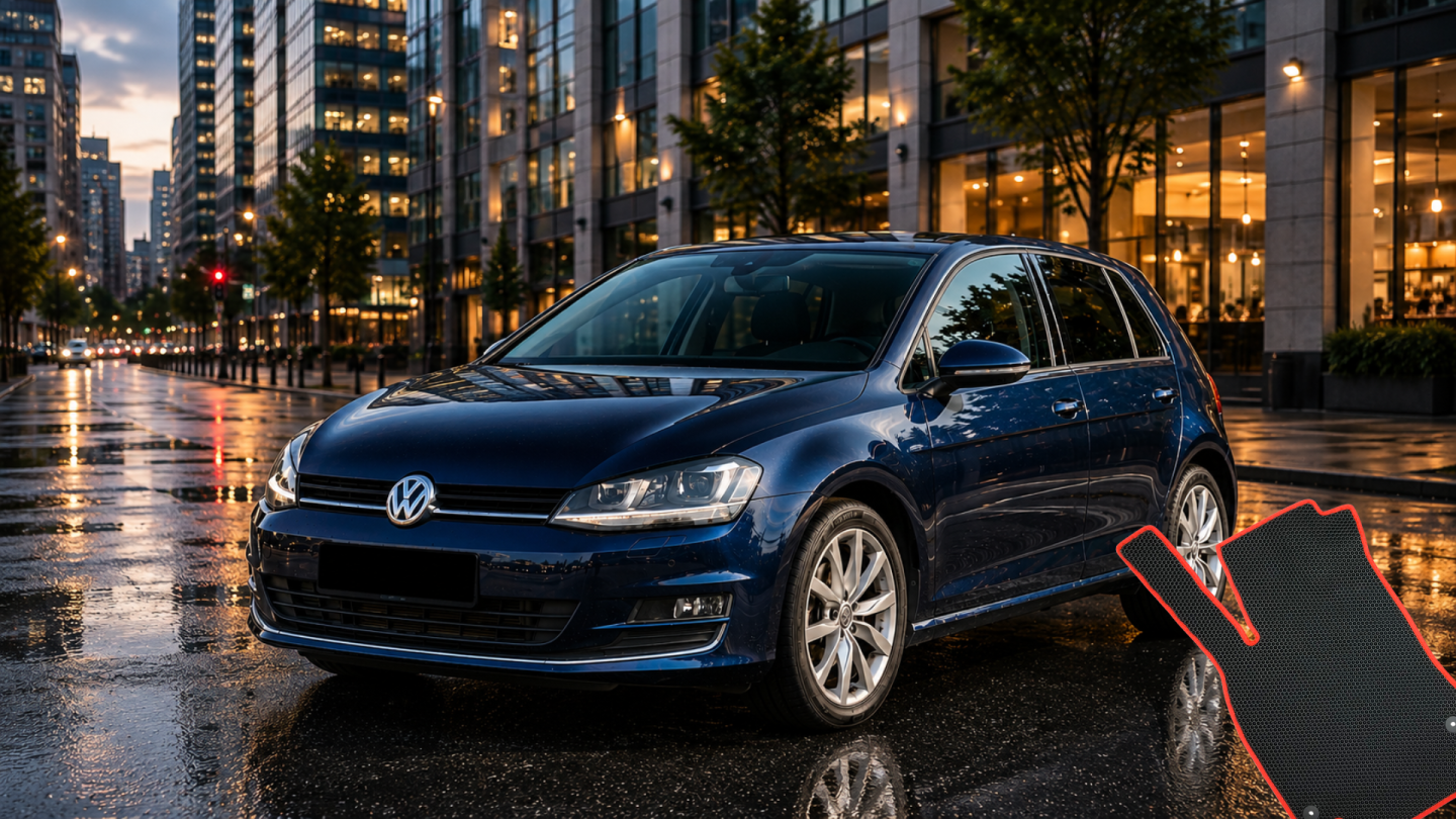 Dywaniki do Golf MK7 hatchback — EVA, guma czy welur?