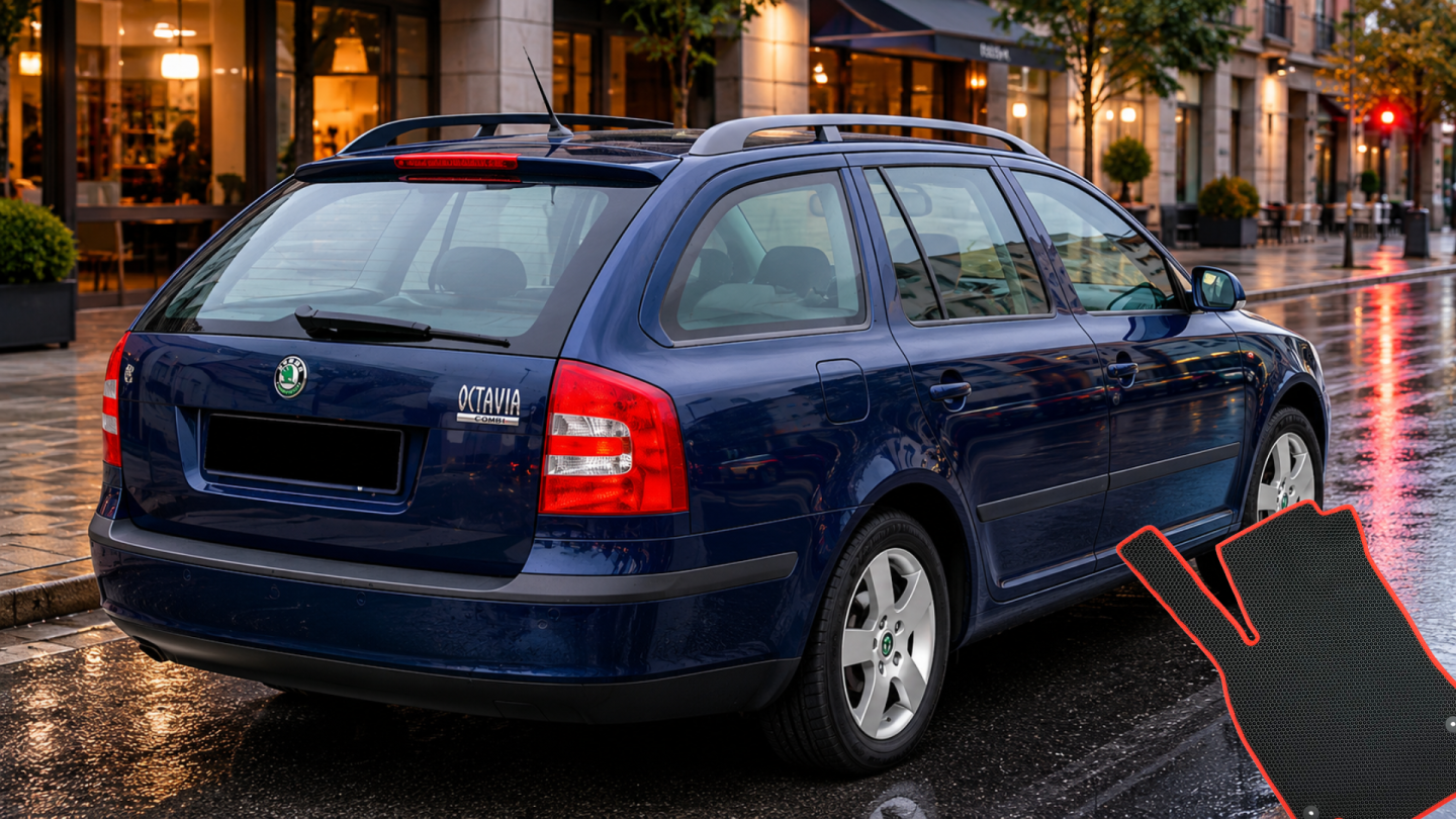 Dywaniki do Skoda Octavia 1Z5 Kombi - EVA, guma czy welur?