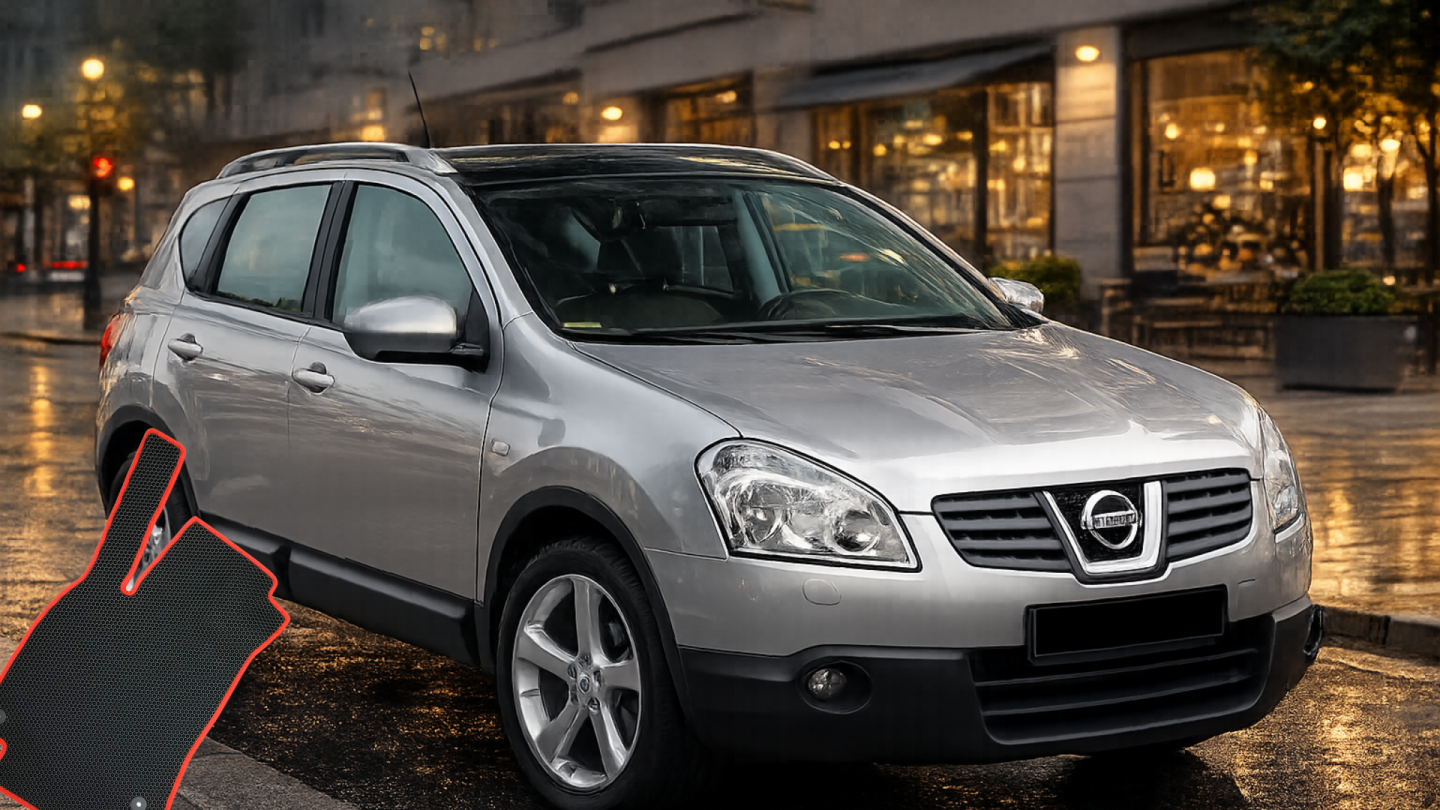 Dywaniki do Nissana Qashqai J10 — EVA, guma czy welur?