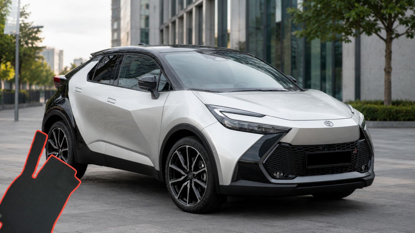 Dywaniki do Toyota C-HR/C-HR+ 2 gen — EVA, guma czy welur?