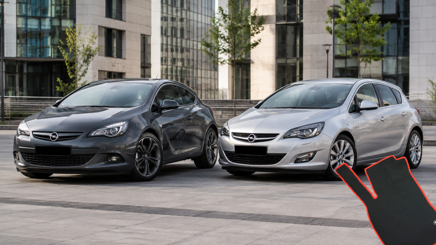 Dywaniki do Opla Astry J Hatchback / GTC — EVA, guma czy welur?