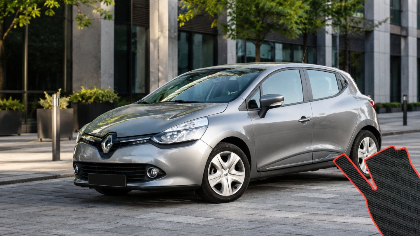 Dywaniki do Renault Clio 4 Hatchback — EVA, guma czy welur?