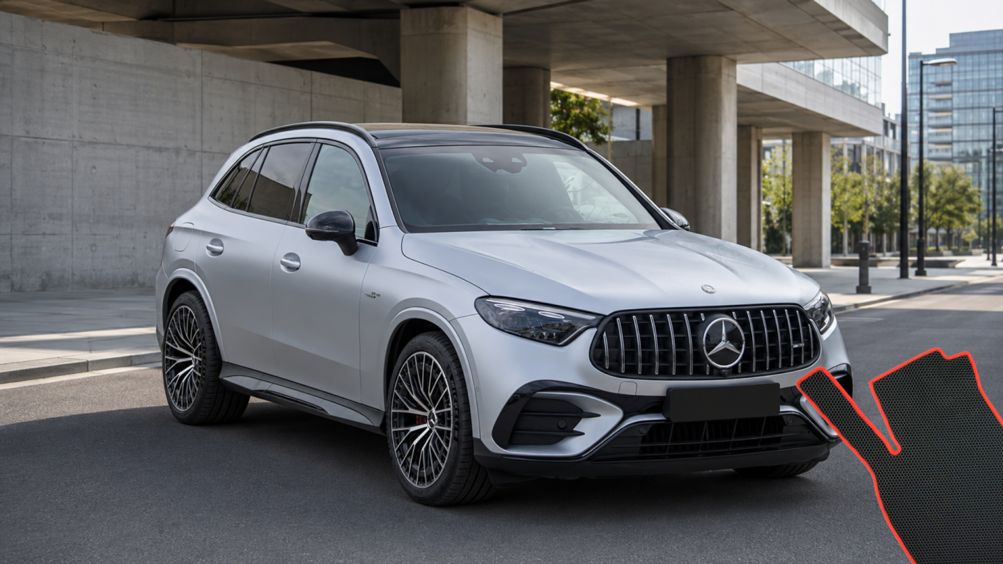 Dywaniki do Mercedesa GLC 2. generacji — EVA, gumowe czy welurowe?