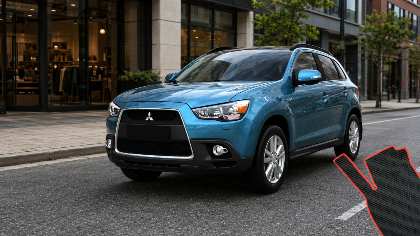Dywaniki do Mitsubishi ASX 1. generacji — EVA, gumowe czy welurowe?