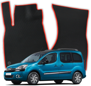 OMEVO EVA Dywaniki® do Citroën Berlingo Multispace 5-osobowy B9 2 gen Minivan Short (2008-2018)