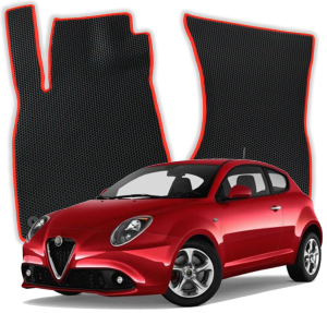 OMEVO EVA Dywaniki® do Alfa Romeo Mito 1 gen Hatchback 3 drzwi (2008-2018)