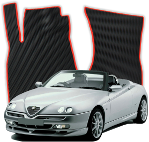 OMEVO EVA Dywaniki® do Alfa Romeo Spider 2 gen Cabrio (1993-2004)