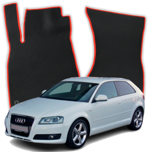 OMEVO EVA Dywaniki® do Audi A3 S-Line 8P 2 gen Hatchback 3 drzwi (2003-2013)