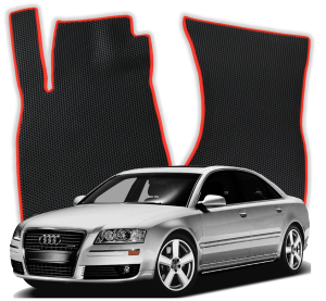 OMEVO EVA Dywaniki® do Audi A8 S-Line D3 2 gen Sedan Short (2002-2009)