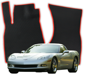 OMEVO EVA Dywaniki® do Chevrolet Corvette C6 6 gen Coupe (2004-2013)
