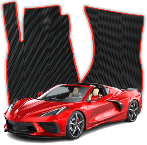 OMEVO EVA Dywaniki® do Chevrolet Corvette USA C8 8 gen Cabrio (2020-2023)