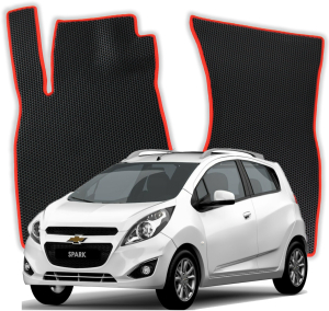 OMEVO EVA Dywaniki® do Chevrolet Spark 3 gen Hatchback 5 drzwi (2009-2015)
