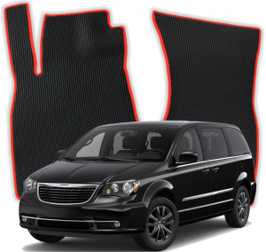 OMEVO EVA Dywaniki® do Chrysler Grand Voyager 7-osobowy 5 gen Minivan (2007-2016)