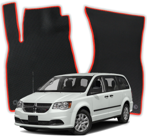 OMEVO EVA Dywaniki® do Dodge Grand Caravan 7-osobowy 5 gen Minivan (2008-2020)