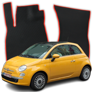 EVA Dywaniki do Fiat 500 USA 1 gen Hatchback 3 drzwi (2007-2023)