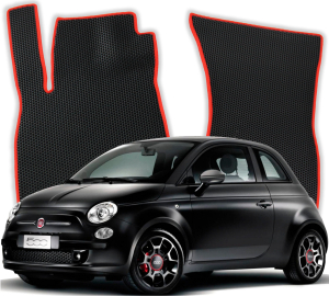 OMEVO EVA Dywaniki® do Fiat 500E 1 gen Hatchback 3 drzwi (2012-2019)