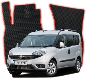 OMEVO EVA Dywaniki® do Fiat Doblo 5-osobowy 2 gen Minivan (2010-2022)