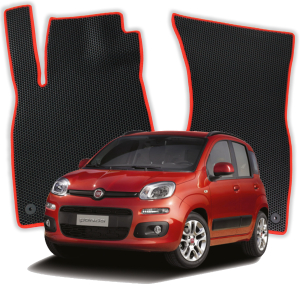 OMEVO EVA Dywaniki® do Fiat Panda 3 gen Hatchback 5 drzwi (2011-2025)