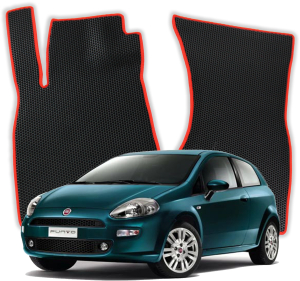 OMEVO EVA Dywaniki® do Fiat Punto 3 gen Hatchback 3 drzwi (2005-2018)