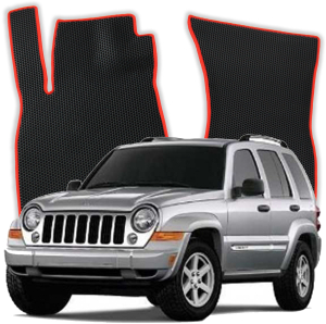 OMEVO EVA Dywaniki® do Jeep Liberty 5-osobowy 1 gen SUV (2000-2007)