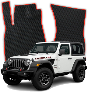 OMEVO EVA Dywaniki® do Jeep Wrangler Rubicon 4 gen SUV 3 drzwi (2017-2025)