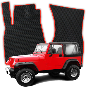 OMEVO EVA Dywaniki® do Jeep Wrangler YJ 1 gen SUV 3 drzwi (1987-1995)