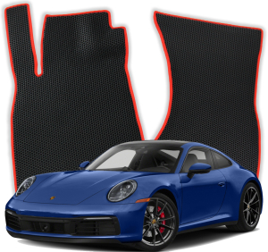 OMEVO EVA Dywaniki® do Porsche 911 Carrera 4S 8 gen Coupe (2019-2025)