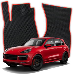 OMEVO EVA Dywaniki® do Porsche Cayenne 92A 2 gen SUV (2010-2017)