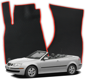 OMEVO EVA Dywaniki® do Saab 9-3 1 gen Cabrio (1998-2002)