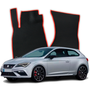 OMEVO EVA Dywaniki® do Seat Leon FR 5F 3 gen Hatchback 3 drzwi (2012-2020)