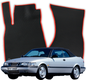 OMEVO EVA Dywaniki® do Saab 900 2 gen Cabrio (1994-1998)