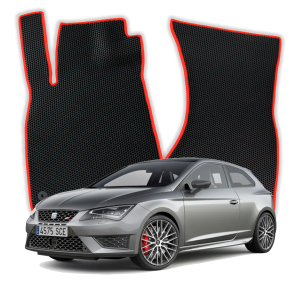 OMEVO EVA Dywaniki® do Seat Leon wersja Angielska FR 3 gen Hatchback 3 drzwi (2012-2021)