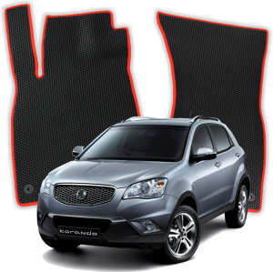 OMEVO EVA Dywaniki® do SsangYong/KGM Korando 3 gen SUV (2010-2019)