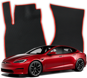 OMEVO EVA Dywaniki® do Tesla Model S S PLAID  1 gen Sedan (2021-2025)