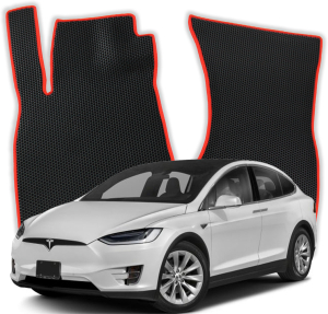 OMEVO EVA Dywaniki® do Tesla Model X Long Range Plus 5-osobowy od 2022 1 gen SUV (2020-2025)