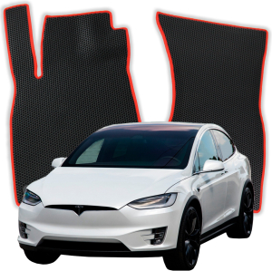 OMEVO EVA Dywaniki® do Tesla Model X Long Range Plus 6-osobowy od 2022 1 gen SUV (2020-2025)