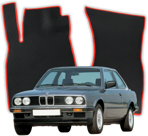 OMEVO EVA Dywaniki® do BMW 3 E30 2 gen Coupe 2 drzwi (1982-1994)