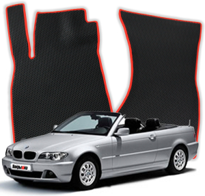 OMEVO EVA Dywaniki® do BMW 3 E46 4 gen Cabrio (1998-2005)