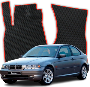OMEVO EVA Dywaniki® do BMW 3 USA E46 4 gen Hatchback 3 drzwi (1998-2007)
