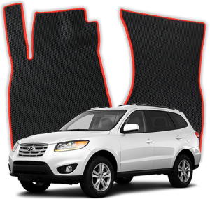 OMEVO EVA Dywaniki® do Hyundai Santa Fe 5-osobowy poliftingowy (po 2010) CM 2 gen SUV (2006-2012)