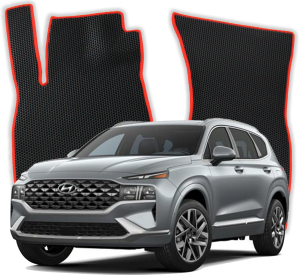 OMEVO EVA Dywaniki® do Hyundai Santa Fe 5-osobowy TM 4 gen SUV (2018-2023)