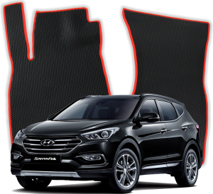 OMEVO EVA Dywaniki® do Hyundai Santa Fe 7-osobowy 3 gen SUV (2012-2018)